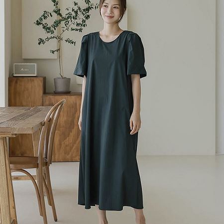 A collection of Dongdaemum Women’s Dresses, encapsulating the charm of Korean fashion.