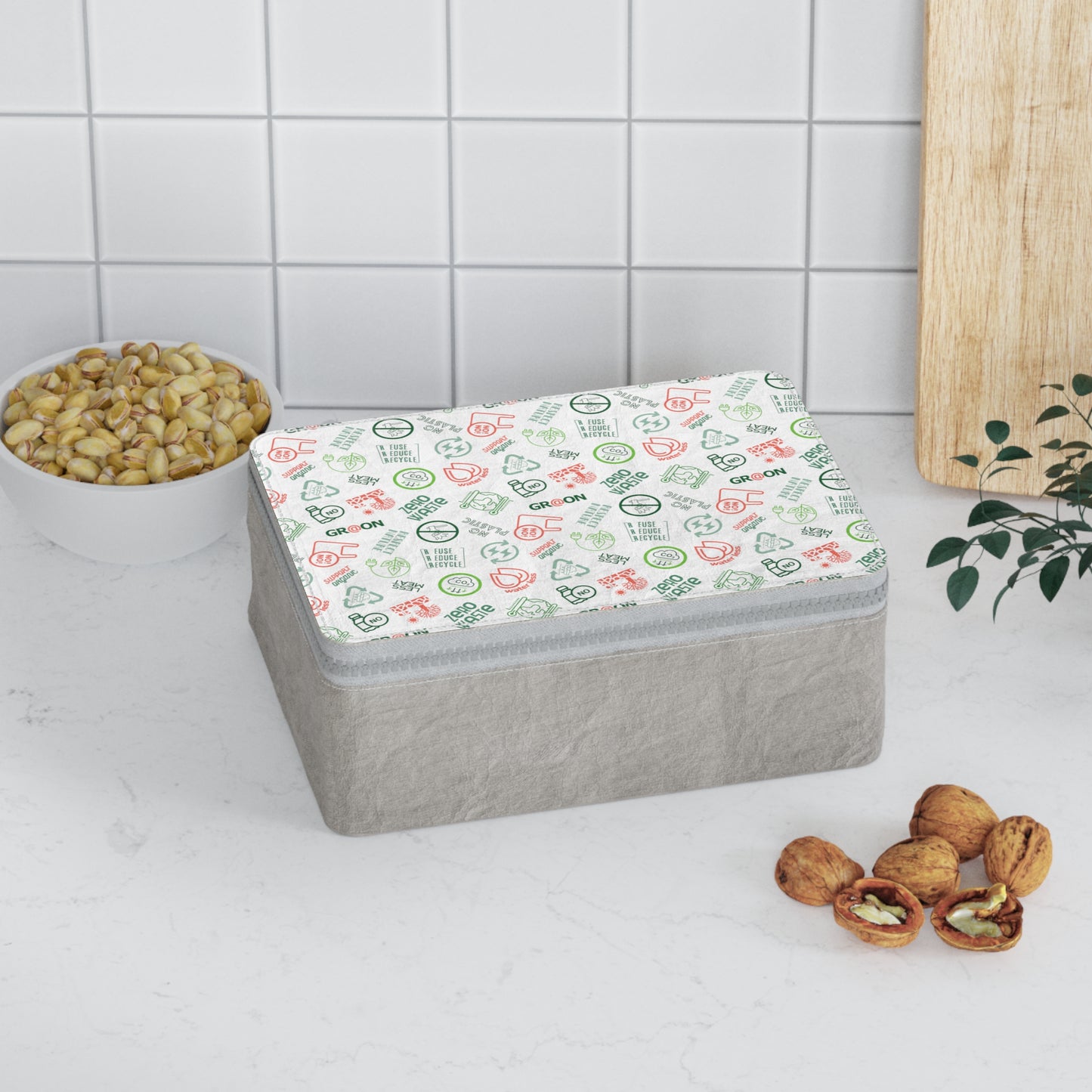 Eco-Friendly Organic - Paper Lunch Bag - Our Green Responsibility