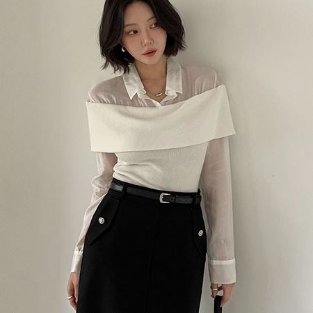 Dongdaemum Women’s Shirts, Tops & T-Shirts, a testament to the elegance and quality of wholesale Korean fashion.