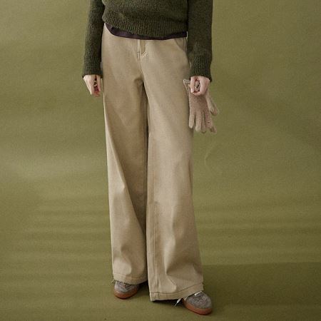 An array of Dongdaemum Women’s Pants, embodying the versatility of Korean fashion.