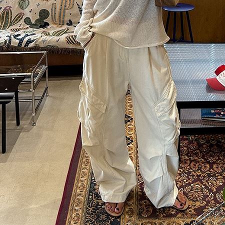An array of Dongdaemum Women’s Pants, embodying the versatility of Korean fashion.