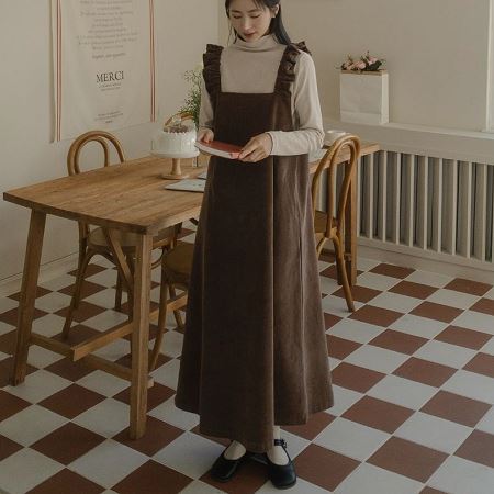 A collection of Dongdaemum Women’s Dresses, encapsulating the charm of Korean fashion.