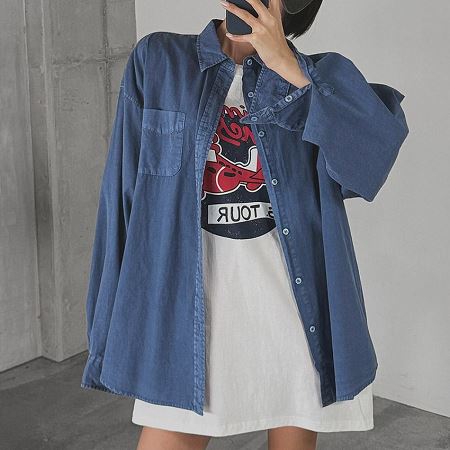 Dongdaemum Women’s Shirts, Tops & T-Shirts, a testament to the elegance and quality of wholesale Korean fashion.