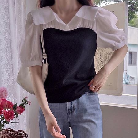 Dongdaemum Women’s Shirts, Tops & T-Shirts, a testament to the elegance and quality of wholesale Korean fashion.