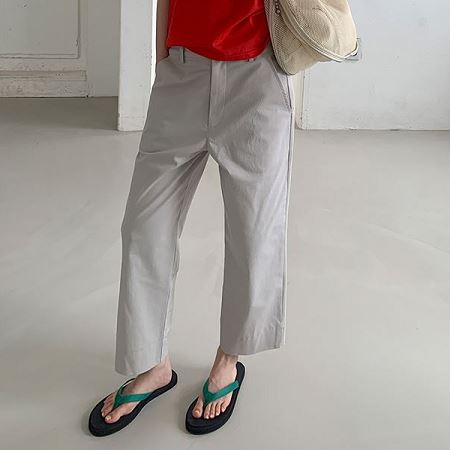 An array of Dongdaemum Women’s Pants, embodying the versatility of Korean fashion.