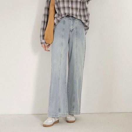 An array of Dongdaemum Women’s Pants, embodying the versatility of Korean fashion.