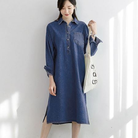 A collection of Dongdaemum Women’s Dresses, encapsulating the charm of Korean fashion.