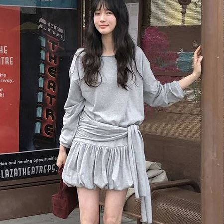 A collection of Dongdaemum Women’s Dresses, encapsulating the charm of Korean fashion.