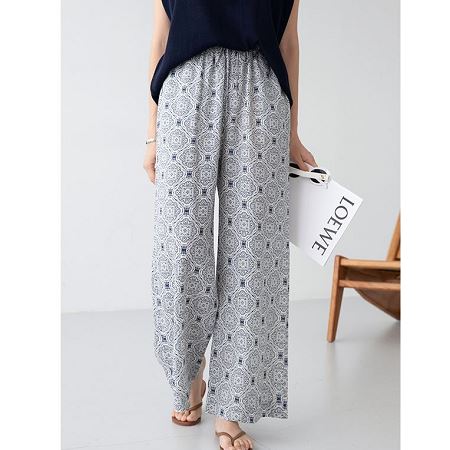 An array of Dongdaemum Women’s Pants, embodying the versatility of Korean fashion.