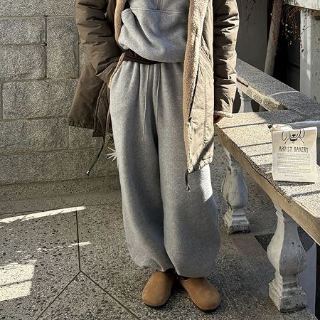 An array of Dongdaemum Women’s Pants, embodying the versatility of Korean fashion.