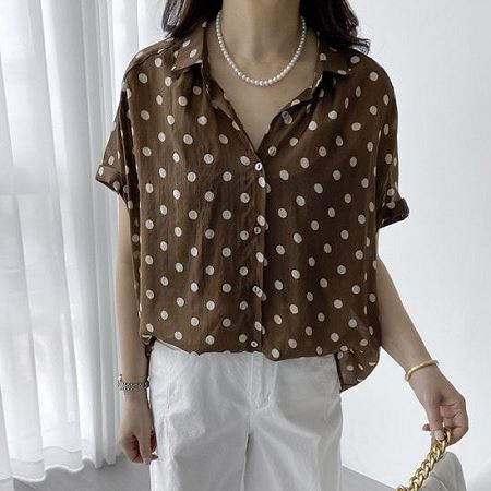 A selection of Dongdaemum Women’s Shirts & Tops, showcasing the best of Korean fashion.