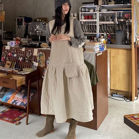 A collection of Dongdaemum Women’s Dresses, encapsulating the charm of Korean fashion.