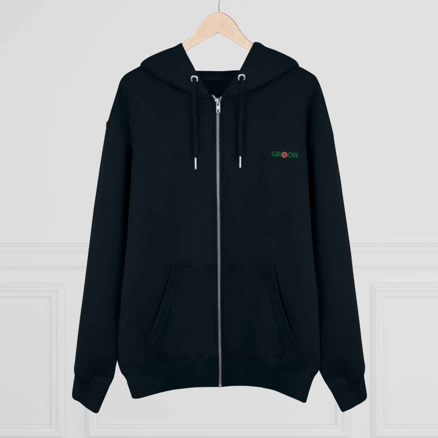 Eco-Friendly Organic - Unisex's Cultivator Zip Hoodie - International Day of Forests graphic