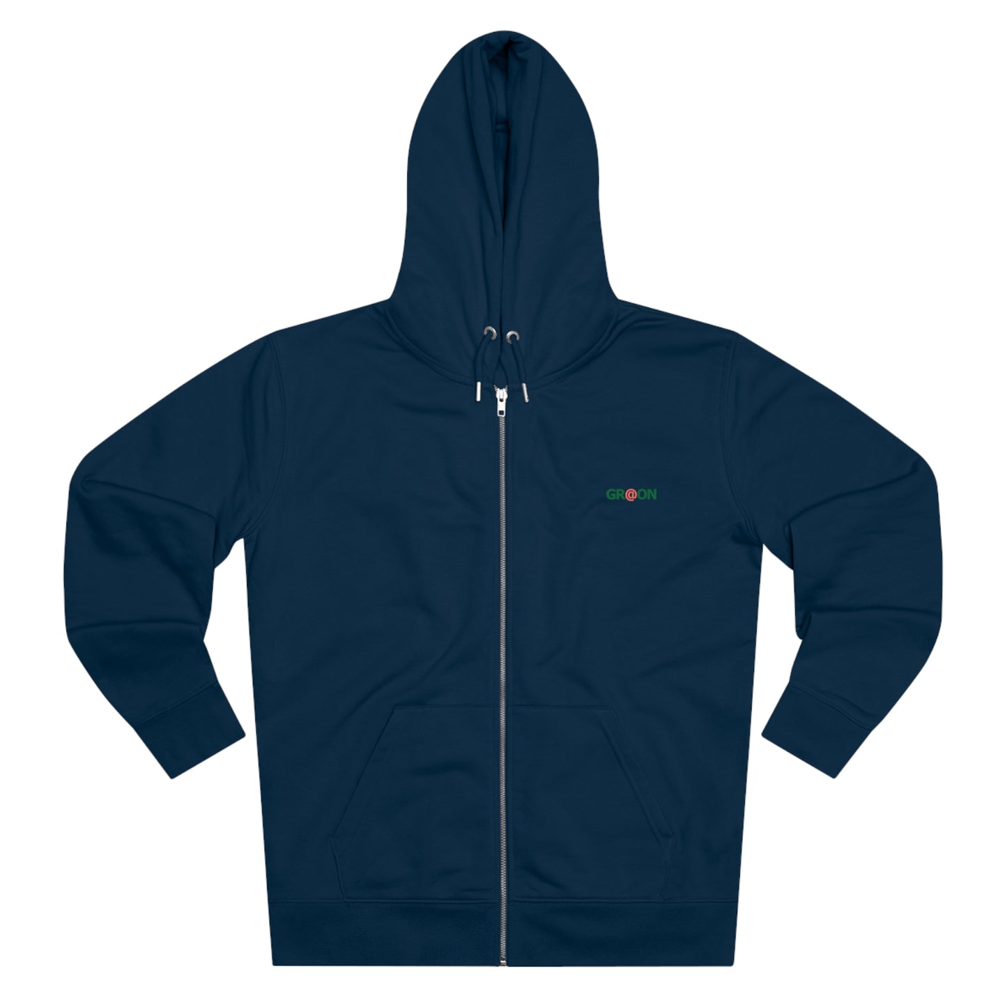 Eco-Friendly Organic - Unisex's Cultivator Zip Hoodie - Causes of Environmental Degradation graphic