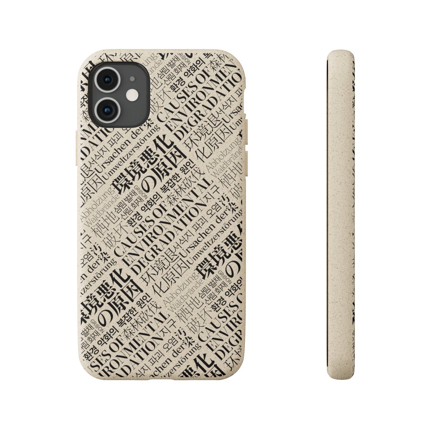Eco-Friendly - Biodegradable Cases suitable for iphone - Causes of Environmental Degradation