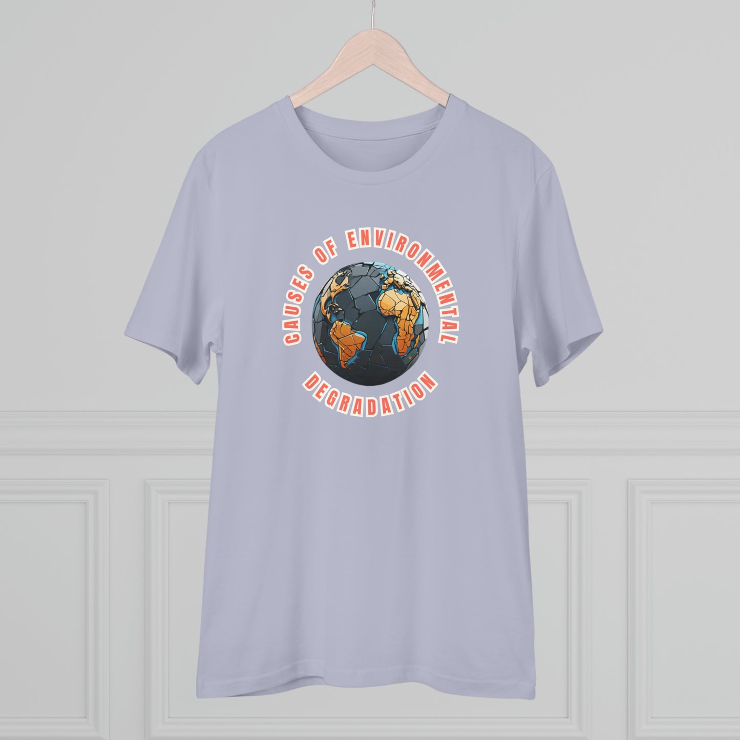 Eco-Friendly - Organic Creator T-shirt - Unisex - Causes of Environmental Degradation graphic