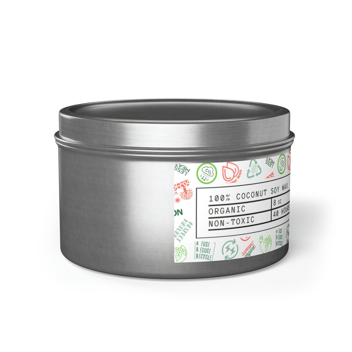 Tin Candles in 4oz and 8oz - Our Green Responsibility