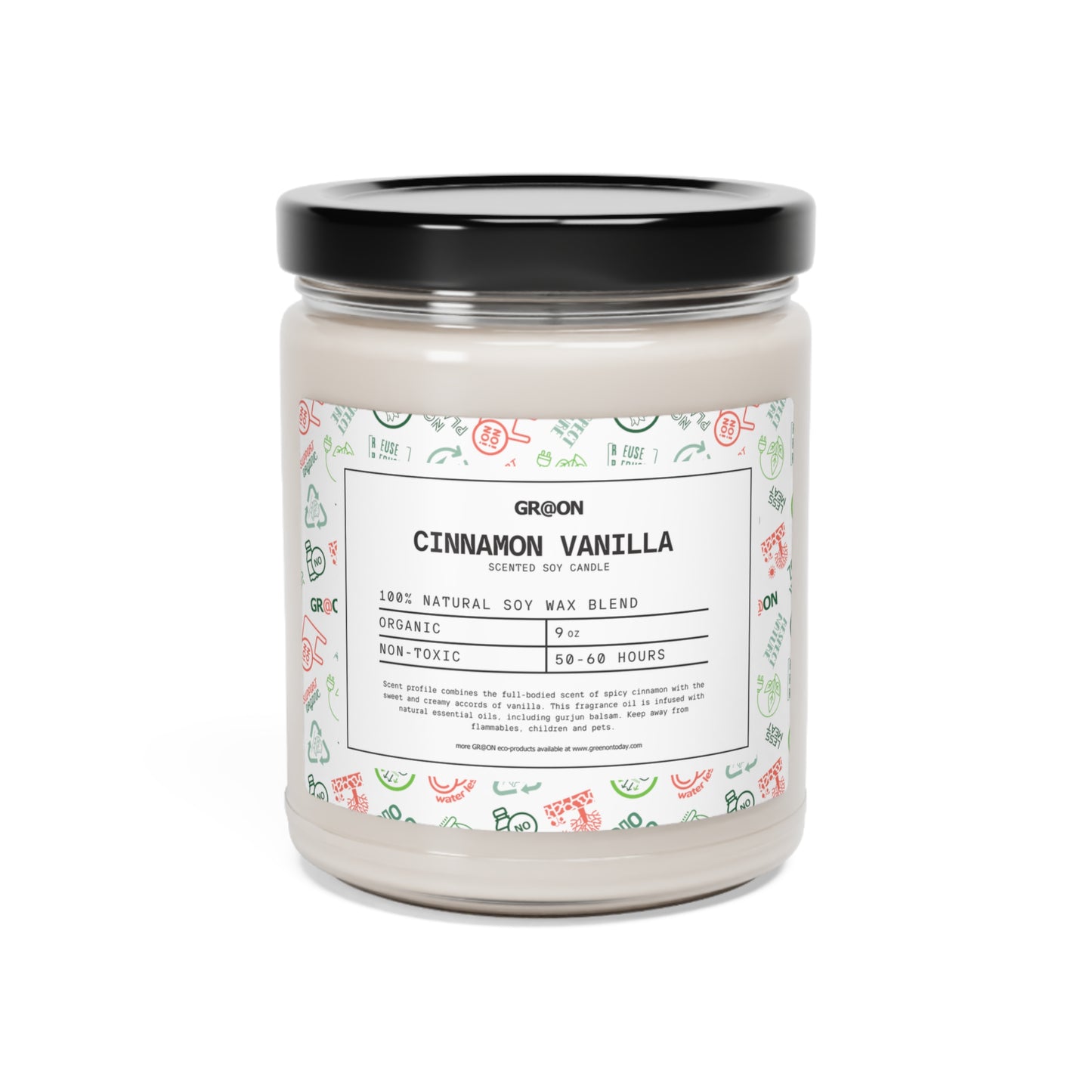 Scented Soy Candle, 9oz - Our Green Responsibility