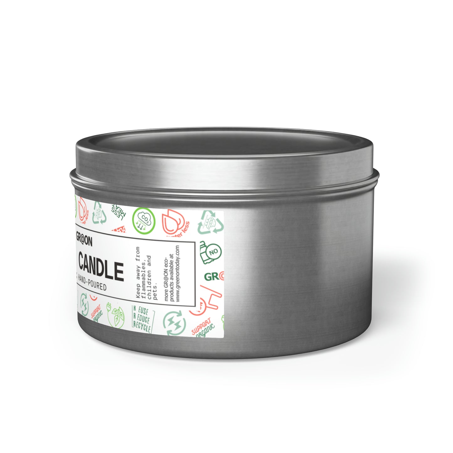 Tin Candles in 4oz and 8oz - Our Green Responsibility