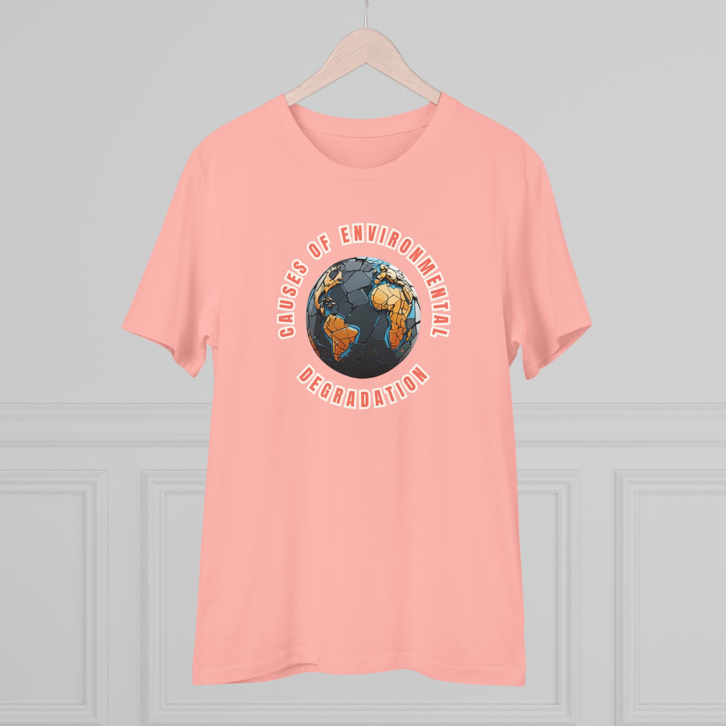 Eco-Friendly - Organic Creator T-shirt - Unisex - Causes of Environmental Degradation graphic