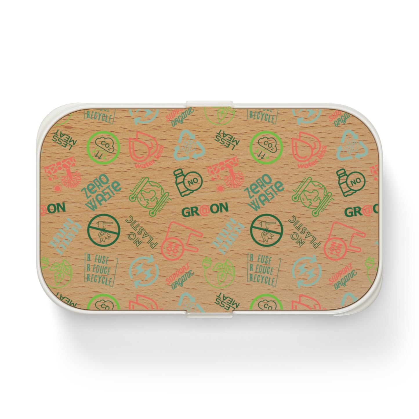 Eco-Friendly - Bento Lunch Box -  Our Green Responsibility