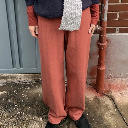 An array of Dongdaemum Women’s Pants, embodying the versatility of Korean fashion.