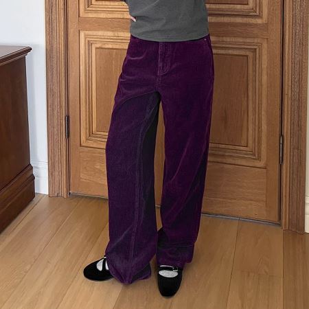 An array of Dongdaemum Women’s Pants, embodying the versatility of Korean fashion.