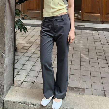 An array of Dongdaemum Women’s Pants, embodying the versatility of Korean fashion.
