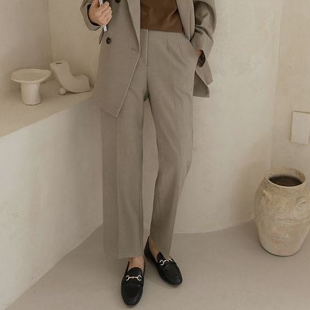 An array of Dongdaemum Women’s Pants, embodying the versatility of Korean fashion.