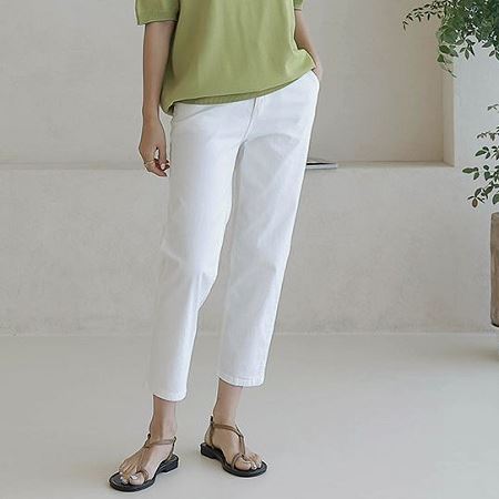 An array of Dongdaemum Women’s Pants, embodying the versatility of Korean fashion.