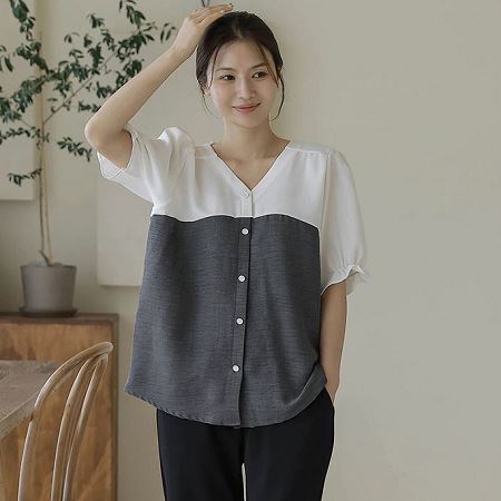 A selection of Dongdaemum Women’s Shirts & Tops, showcasing the best of Korean fashion.