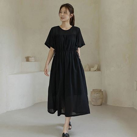 A collection of Dongdaemum Women’s Dresses, encapsulating the charm of Korean fashion.