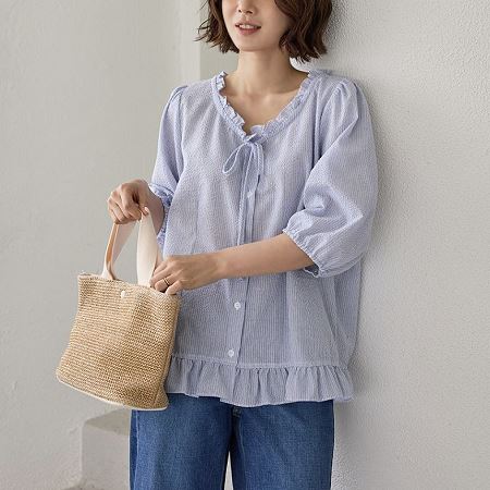A selection of Dongdaemum Women’s Shirts & Tops, showcasing the best of Korean fashion.