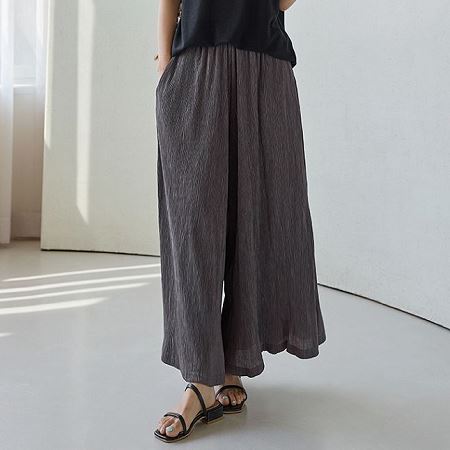 An array of Dongdaemum Women’s Pants, embodying the versatility of Korean fashion.