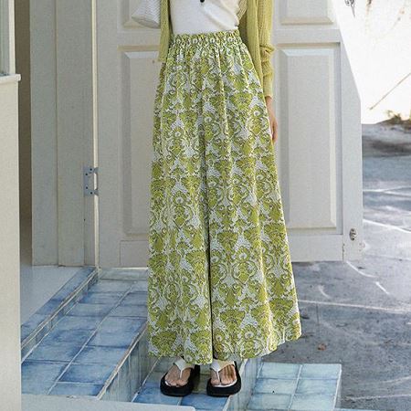 An array of Dongdaemum Women’s Pants, embodying the versatility of Korean fashion.