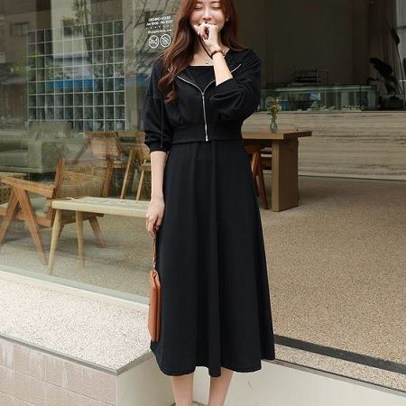 A variety of Dongdaemum Women’s One-Pieces, representing the allure of Korean fashion.