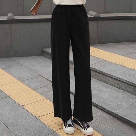 An array of Dongdaemum Women’s Pants, embodying the versatility of Korean fashion.