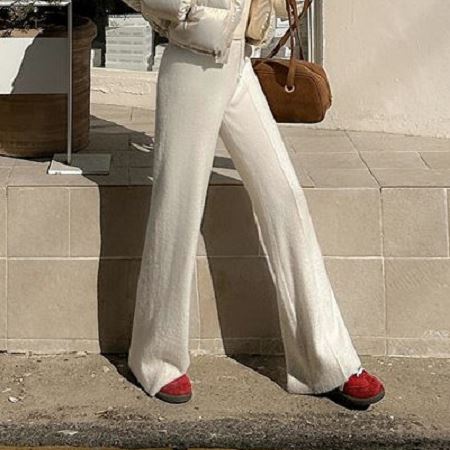 An array of Dongdaemum Women’s Pants, embodying the versatility of Korean fashion.