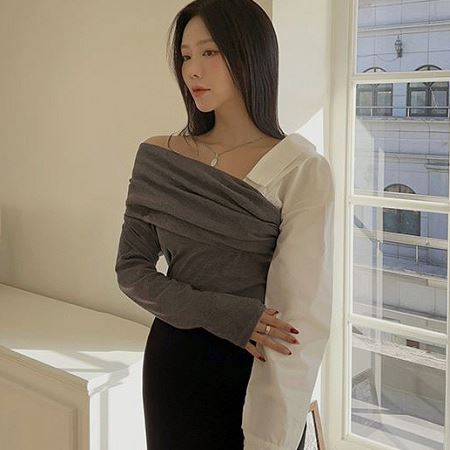 Dongdaemum Women’s Shirts, Tops & T-Shirts, a testament to the elegance and quality of wholesale Korean fashion.