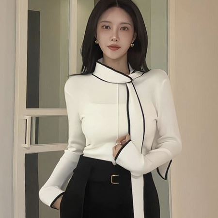 Dongdaemum Women’s Shirts, Tops & T-Shirts, a testament to the elegance and quality of wholesale Korean fashion.