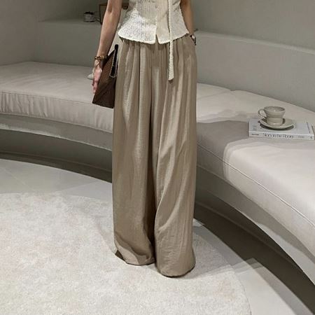 An array of Dongdaemum Women’s Pants, embodying the versatility of Korean fashion.