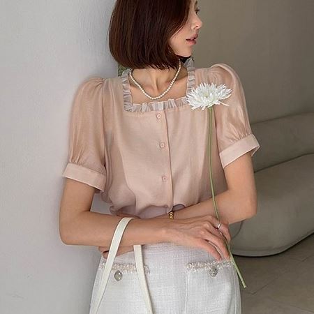 A selection of Dongdaemum Women’s Shirts & Tops, showcasing the best of Korean fashion.