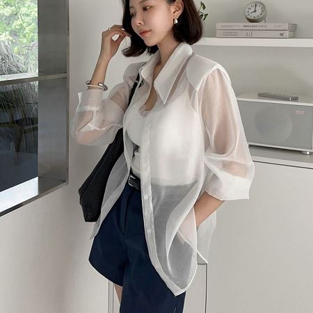 A selection of Dongdaemum Women’s Shirts & Tops, showcasing the best of Korean fashion.