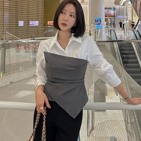 A selection of Dongdaemum Women’s Shirts & Tops, showcasing the best of Korean fashion.