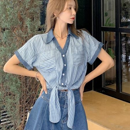 Dongdaemum Women’s Shirts, Tops & T-Shirts, a testament to the elegance and quality of wholesale Korean fashion.