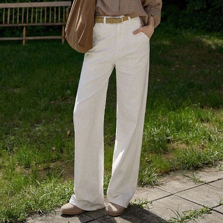 An array of Dongdaemum Women’s Pants, embodying the versatility of Korean fashion.