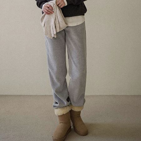 An array of Dongdaemum Women’s Pants, embodying the versatility of Korean fashion.