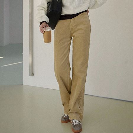 An array of Dongdaemum Women’s Pants, embodying the versatility of Korean fashion.