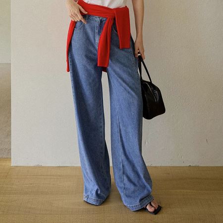 An array of Dongdaemum Women’s Pants, embodying the versatility of Korean fashion.