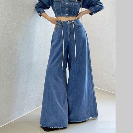 An array of Dongdaemum Women’s Pants, embodying the versatility of Korean fashion.